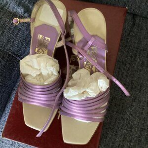 New Ferragamo sandals-7.5M w/box